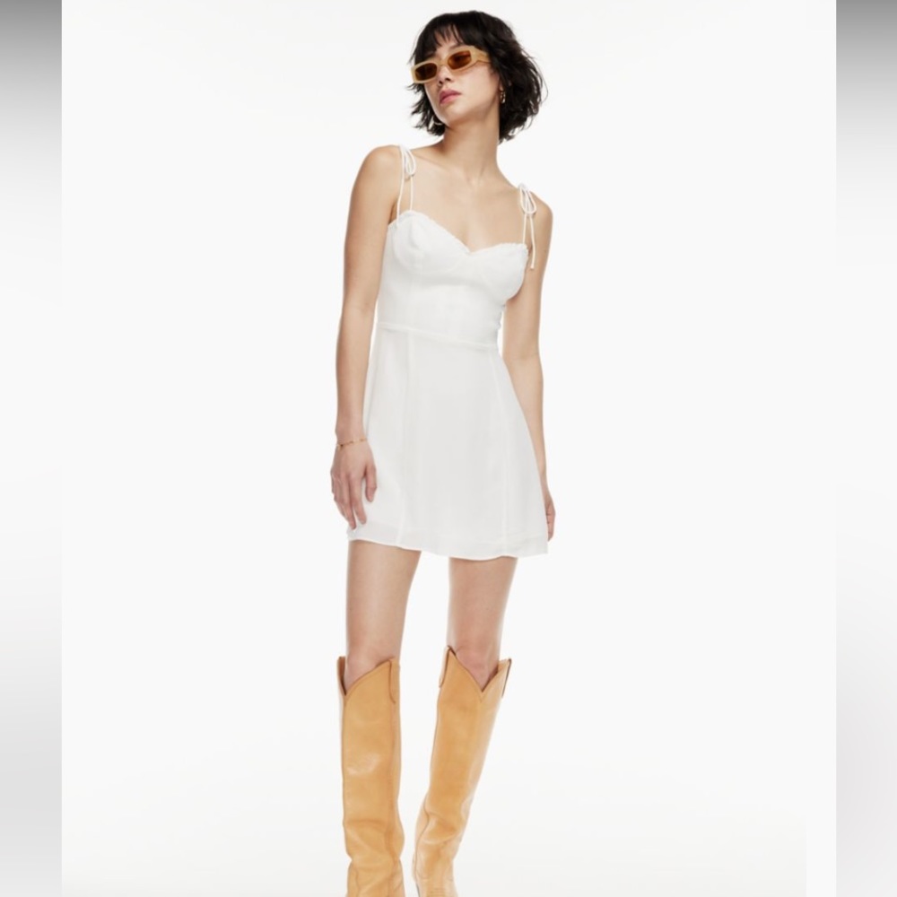 Ariitzia Wilfred Fable Dress in Light Birch